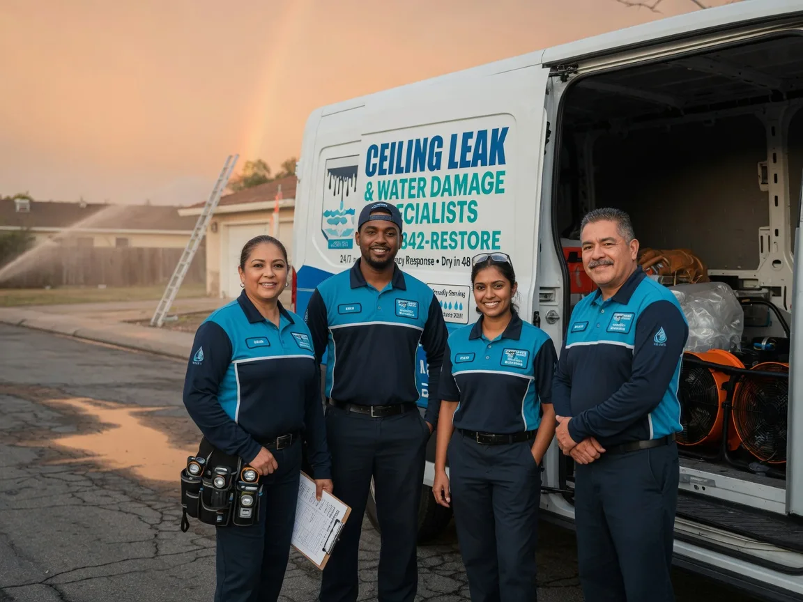 Ceiling Leak Cleanup company in Leming, TX